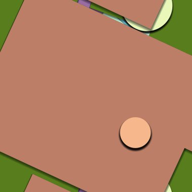 Düz malzeme tasarımı - Yaratıcı eğilim pürüzsüz desen