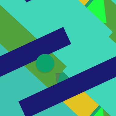 Düz malzeme tasarımı-yaratıcı vektör Trend Dikişsiz