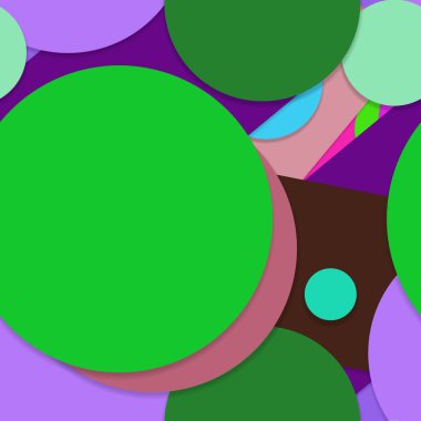 Geometrik formlar ile renkli kesintisiz arka plan