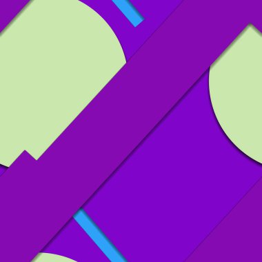 Geometrik formlar ile renkli kesintisiz arka plan