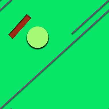 Geometrik formlar ile renkli kesintisiz arka plan