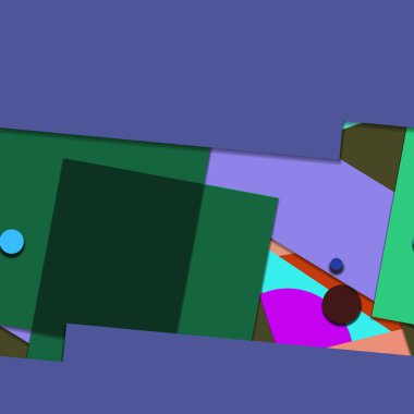 Geometrik formlar ile renkli kesintisiz arka plan