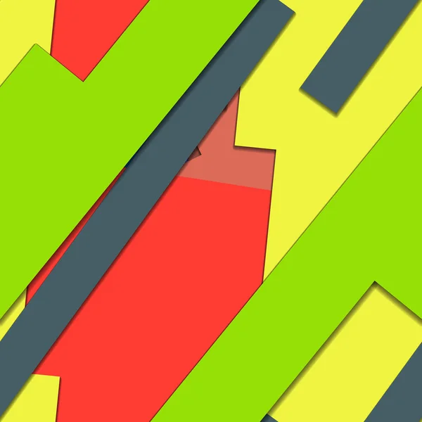 Цветной Бесшовный Фон Геометрическими Формами — стоковое фото