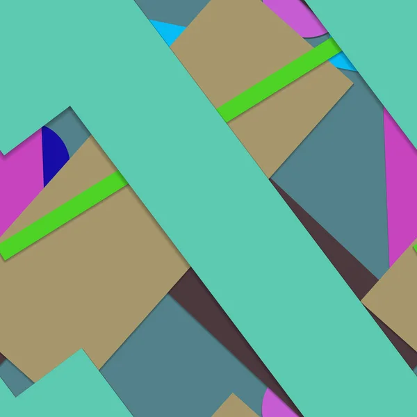 Kreative Geometrische Nahtlose Muster Hintergrund — Stockfoto