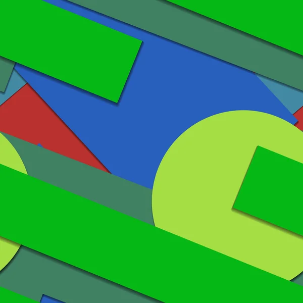 Творческий Геометрический Бесшовный Рисунок Фон — стоковое фото