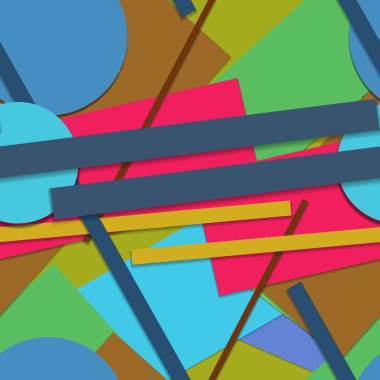 Yaratıcı geometrik kusursuz desen, arkaplan 