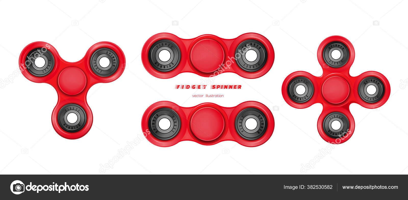 Different Shapes Spinners Set Hand Fidget Spinner Toy Improvement