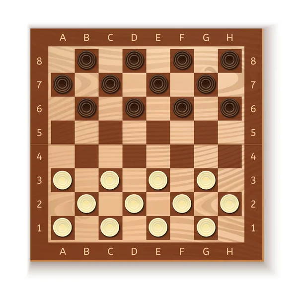 Board with checkers vector Stock Vector Image by ©nastyaaroma2011 #59869841