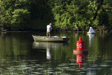 Biz Mukhavets nehri, Brest kıyıları na yakın bir yaz sabahı yaralandı - Beyaz Rusya.