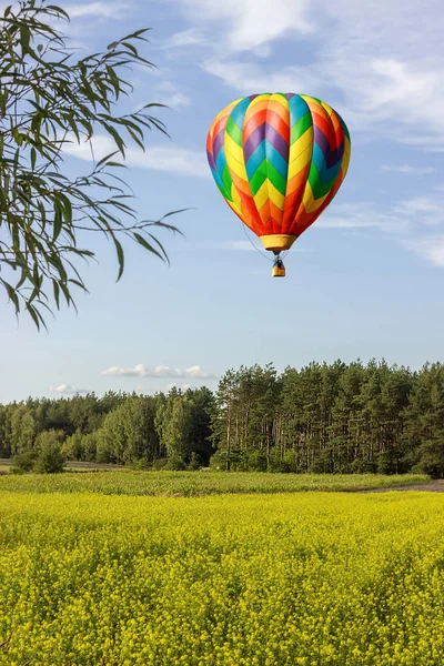 Romantische Ballonfahrten Hoch Über Der Erde — Stockfoto