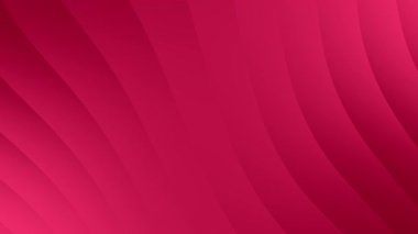 Dalgalı çizgileri olan kırmızı arkaplan animasyonu. Arkaplan, dijital tasarım, afişler, web sitesi elemanları ve sanatsal projeler için ideal