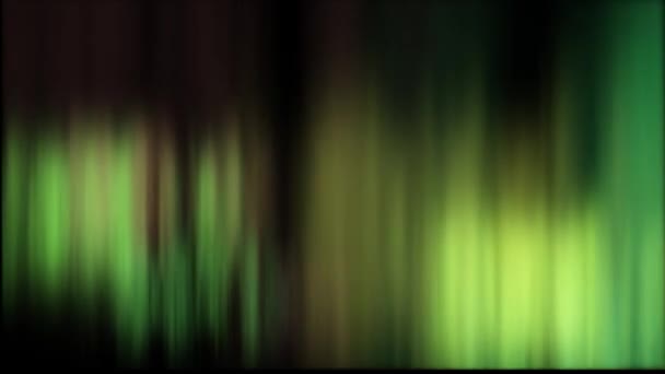 Abstrait mouvement fond brillant vert étincelles vague mouvement — Video