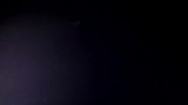 siyah bir arka plan üzerinde bebek ıspanak yavaş bir çekim düşüyor