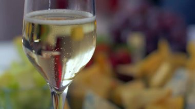 Peynir farklı romantik öğle yemeği. 