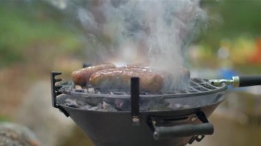 Doğa mutfak ızgara sosis