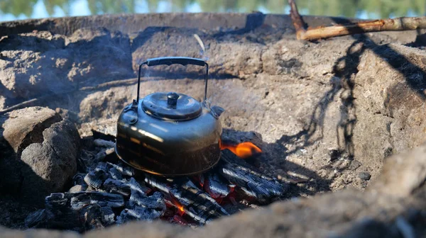 Kamp ateşi Kaynayan Su Açık Hava Macerası