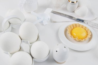 Yumurta kompozisyonu tablo