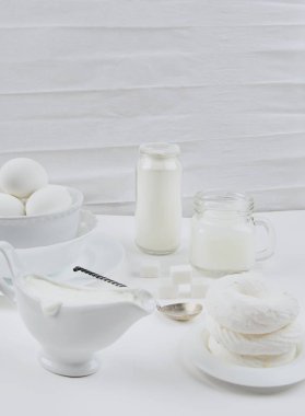 Tablo kompozisyon üzerinde yumurta