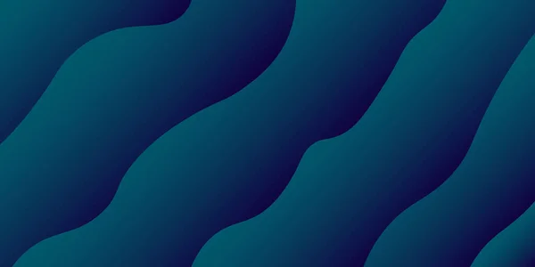 Dalgalar ve çizgilerle soyut mavi arka plan. vektör illüstrasyonu.