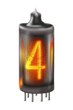 4 numaralı Tüp göstergesi lambası yanar.