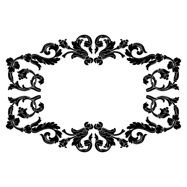 Retro Barok süsleme öğesi