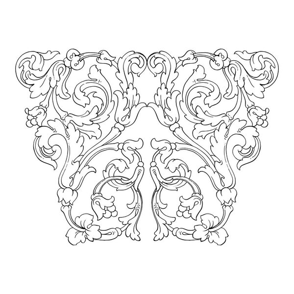 Элемент ретро-барокко
