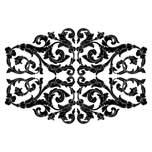 Retro Barok süsleme öğesi