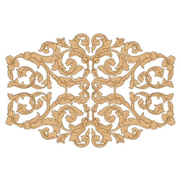 Retro Barok süsleme öğesi