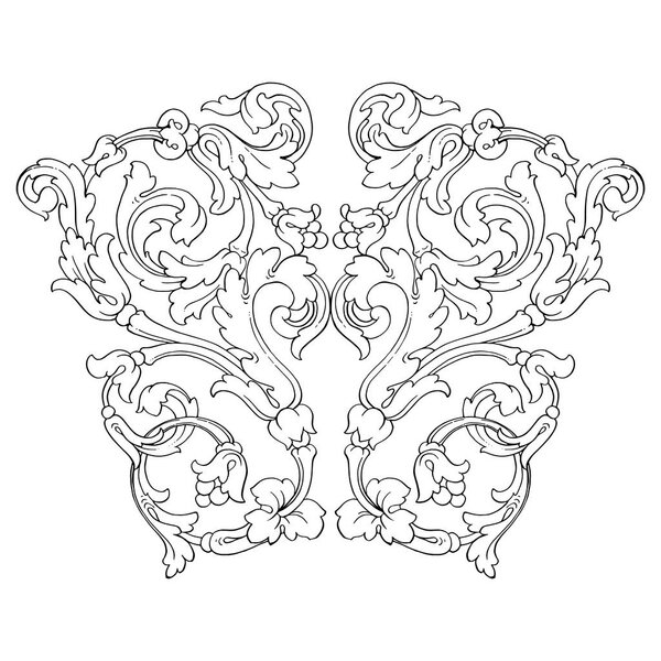 Элемент ретро-барокко
