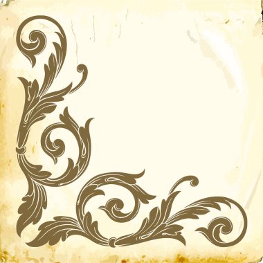 Retro barok süsleme elementi, kaligrafik süsü zenginleştirir. Posterler, Pankartlar, Davetiyeler, Afişler, Rozetler ve Logottipler için klasik tasarım koleksiyonu.