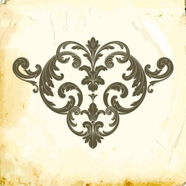 Retro barok süsleme elementi, kaligrafik süsü zenginleştirir. Posterler, Pankartlar, Davetiyeler, Afişler, Rozetler ve Logottipler için klasik tasarım koleksiyonu.