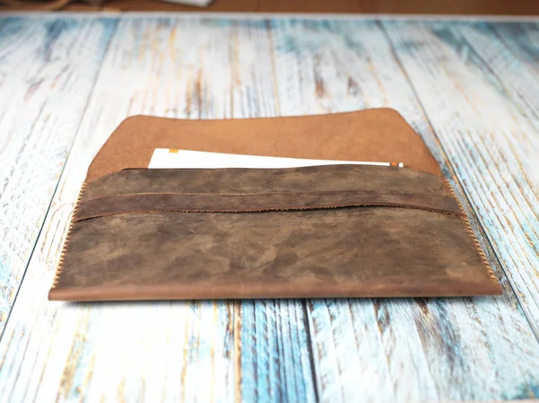 Handmade genuine leather tablet pc case