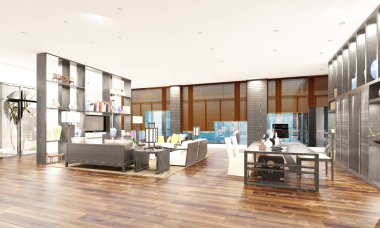 Çalışma alanının 3d görüntüleyicisi