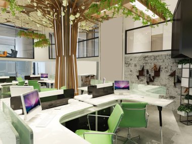 Çalışma alanının 3d görüntüleyicisi