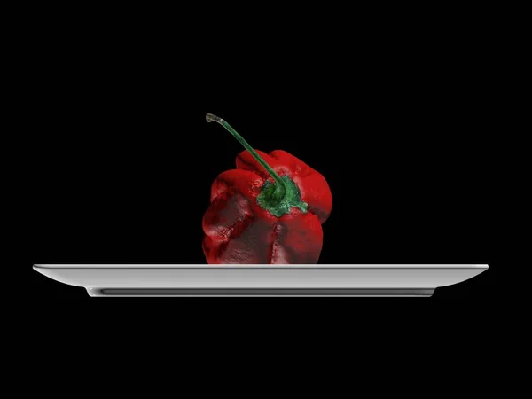 Render Red Chilli Pepper — Stock Photo, Image