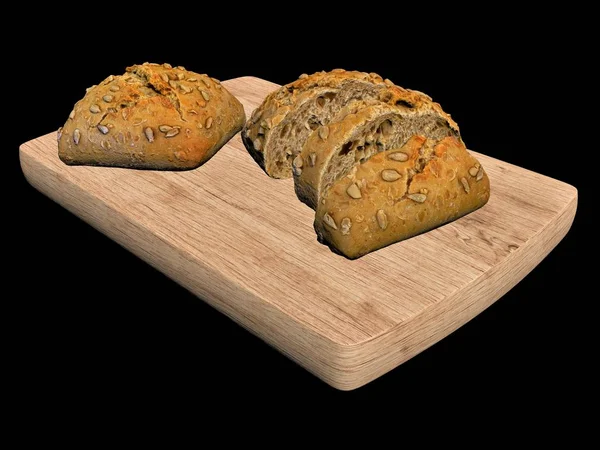 Renderan Roti — Stok Foto