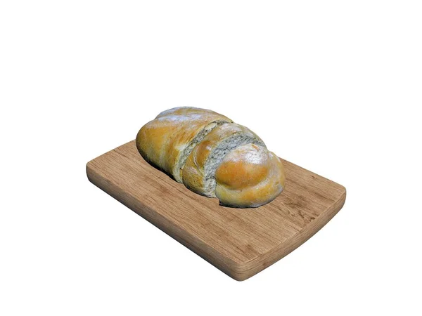Render Bread — Stock Photo, Image