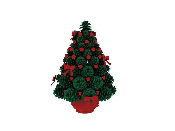 Decorazione Natale Noel Ornamenti Render — Foto Stock