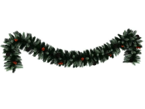 Noel Noel Dekorasyonu Süsler Render — Stok fotoğraf