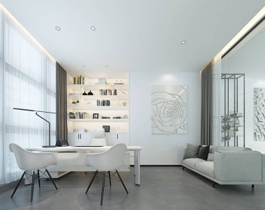 3D render çalışma office