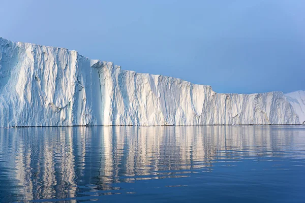 Arktyczny Lodowców Oceanie Arktycznym Grenlandii — Zdjęcie stockowe