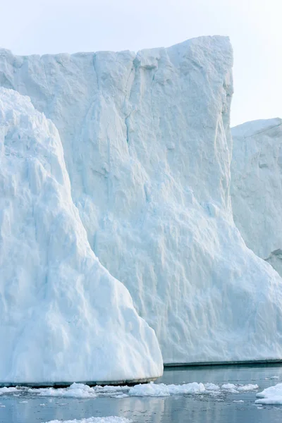 Arctic Icebergs on the Arctic Ocean in Greenland