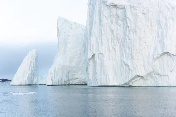 Ледяной Покров Северном Ледовитом Океане Гренландии — стоковое фото