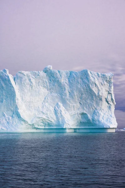 Icebergs Árticos Oceano Ártico Groenlândia — Fotografia de Stock