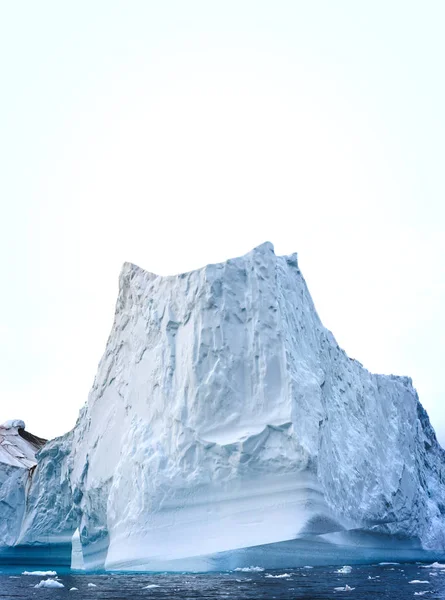 Grönland Kuzey Buz Denizi Üzerinde Arctic Buzdağları — Stok fotoğraf