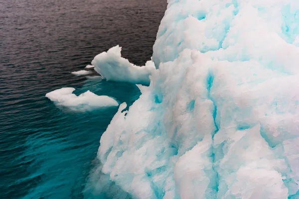 Арктические Айсберги Арктическом Океане Гренландии — стоковое фото