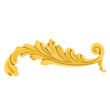 3D render retro tarzı dekor nesne