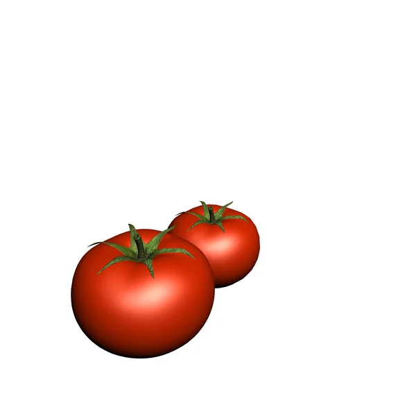 Render Tomato — Stock Photo, Image