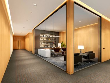 3D render çalışma office