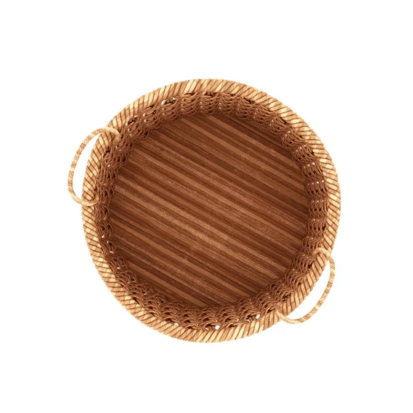 Render Wicker Basket — Stock Photo, Image